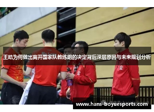王皓为何做出离开国家队教练组的决定背后深层原因与未来规划分析